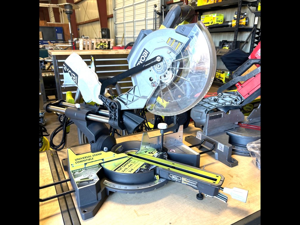 Ryobi 10in Sliding Miter Saw, inv #m121402