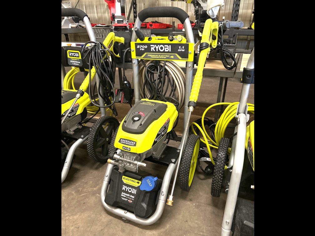 Ryobi 2700psi Electric Pressure Washer, inv #m061504