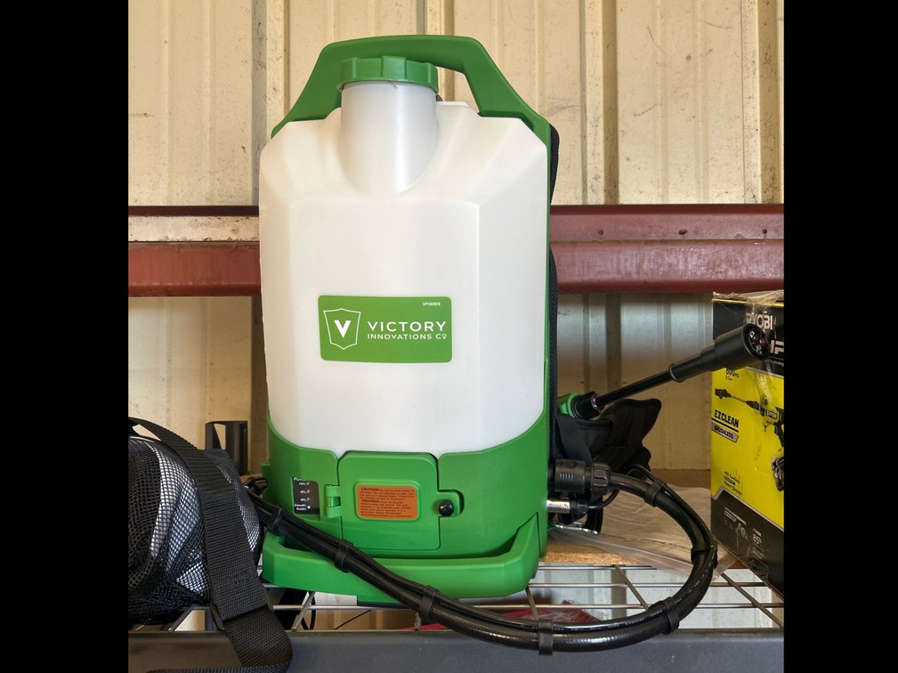 Unused Victory Innovations Backpack Electrostatic Sprayer