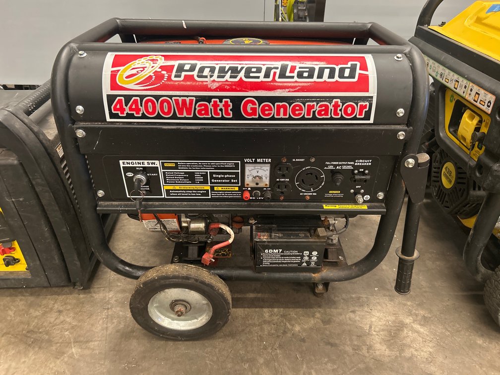 Power Land 4400 Watt Gas Generator