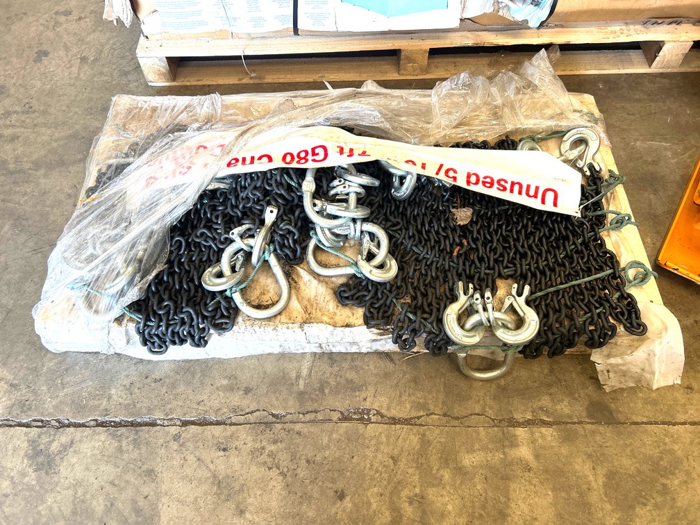 Unused 5/16in x 7ft G80 Double Chain Sling