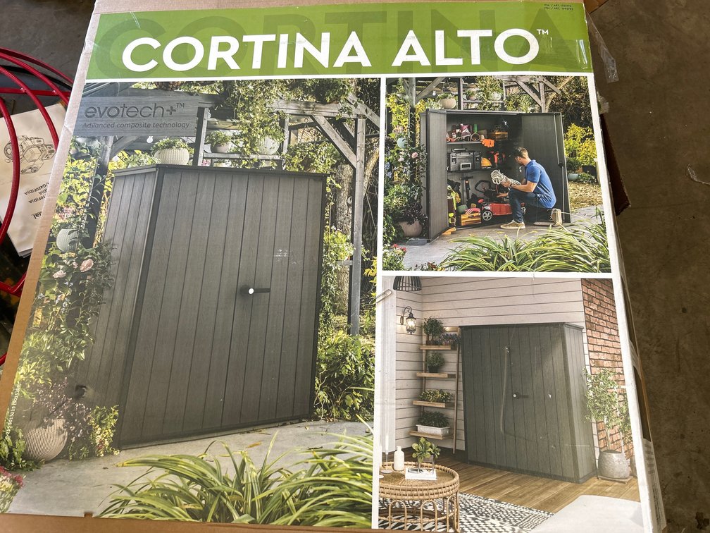 Keter Cortina Alto 50sq ft Garden Shed