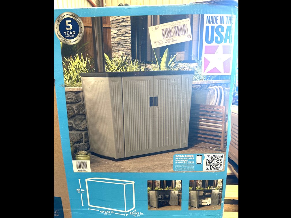 Suncast Backyard Oasis Entertaining Station w/ Storage