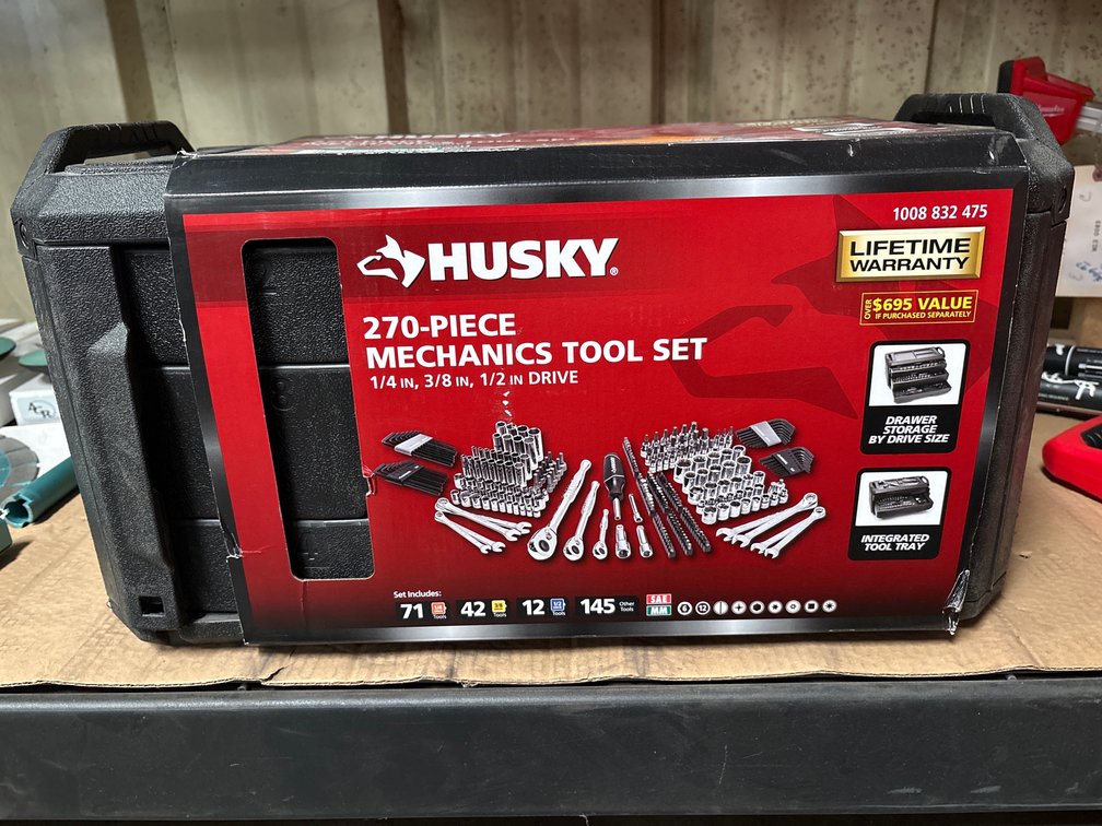 Husky 270pc Mechanics Tool Set