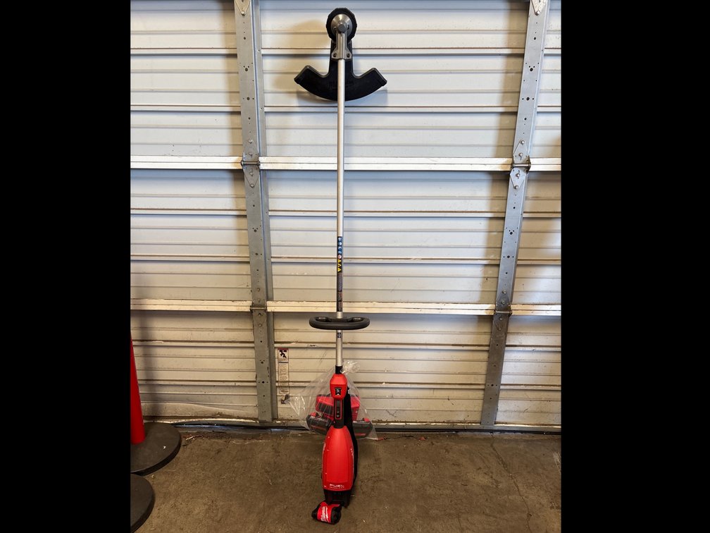 Milwaukee Dual M18 Fuel String Trimmer, includes Batteries and Charger, inv #m140966