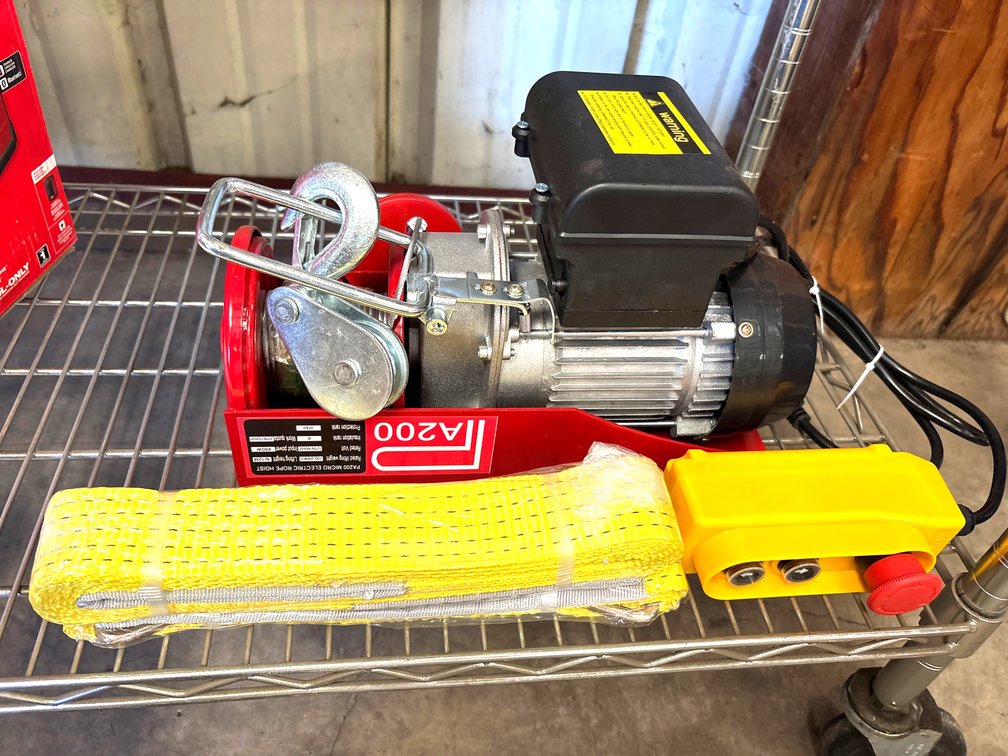Unused PA200 Micro Electric Rope Hoist