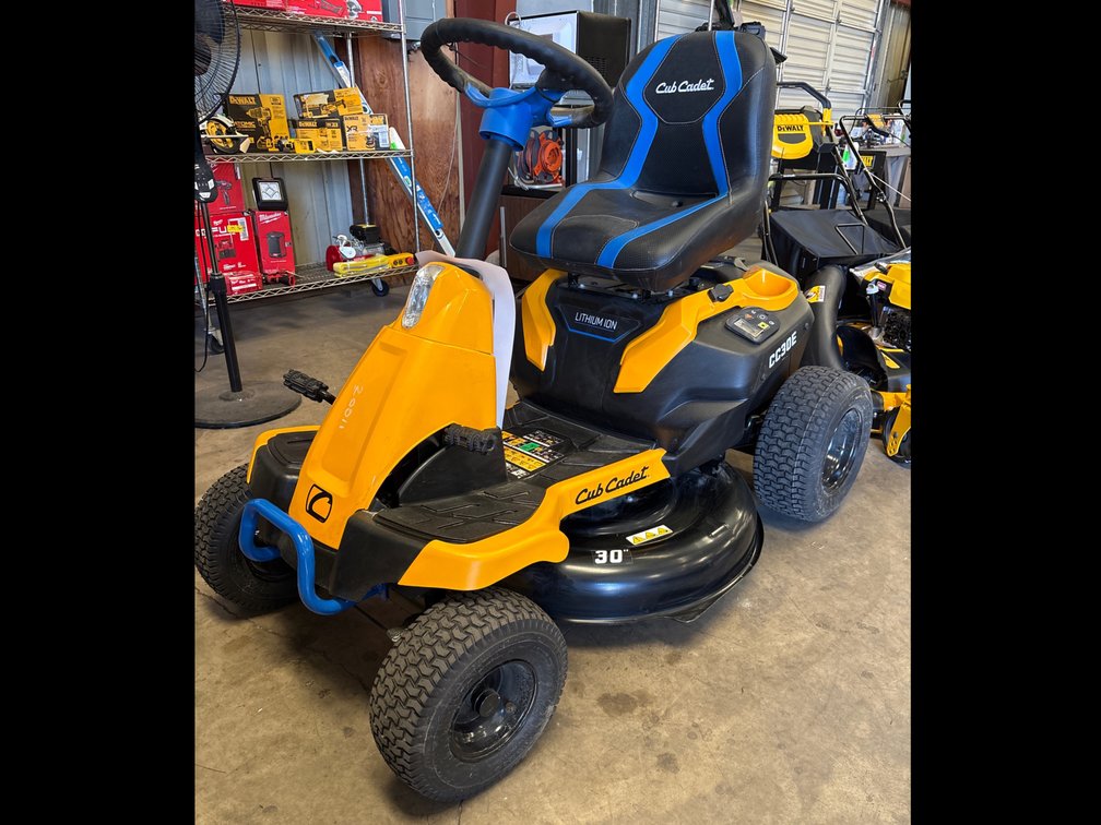 Cub Cadet CC30E 56V Lithium Rechargeable Electric Riding Mower, includes Charger