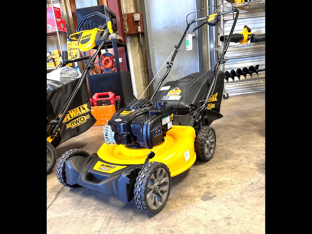 DeWalt RWD Gas Walk Behind Mower, inv #f0255