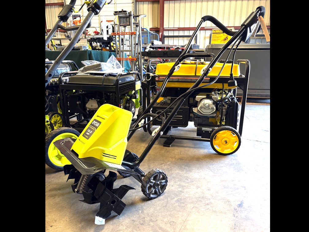 Ryobi 13.5amp 11-16in Electric Tiller, inv #e0381