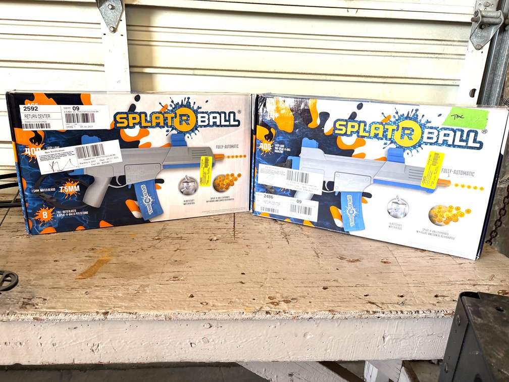 Splat R Ball Water Bead Blasters, 2pcs
