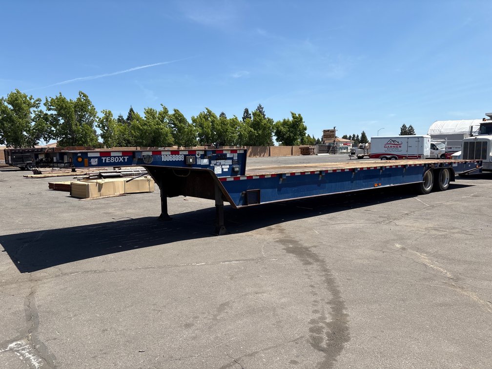 2012 Trail-Eze 48ft T/A Hydraulic Tail Drop Trailer