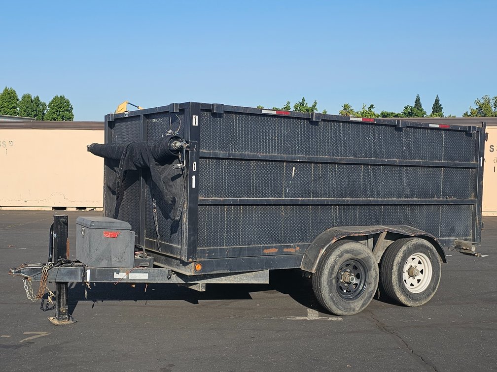 2018 Sky 12' 3" 10k T/A Dump Trailer, 10% Buyers Premium