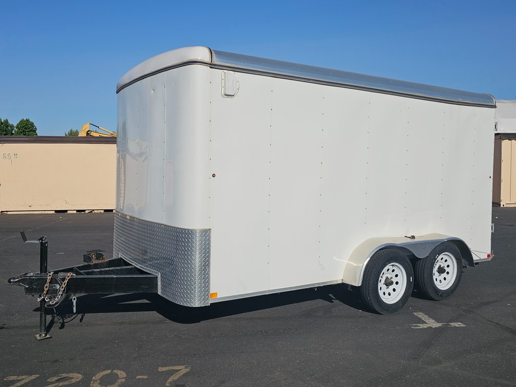 SPCNS 14' T/A Enclosed Utility Trailer, 10% Buyers Premium