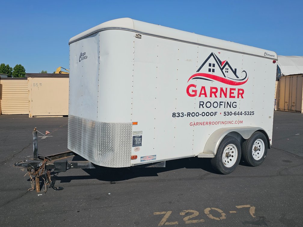 2002 Charm 13' T/A Enclosed Utility Trailer, 10% Buyers Premium