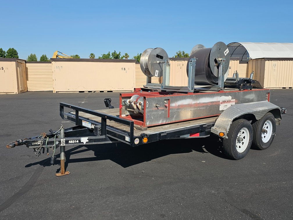 2018 PJ 14' 7k T/A Utility Trailer w/ Gutter Machines, 10% Buyers Premium