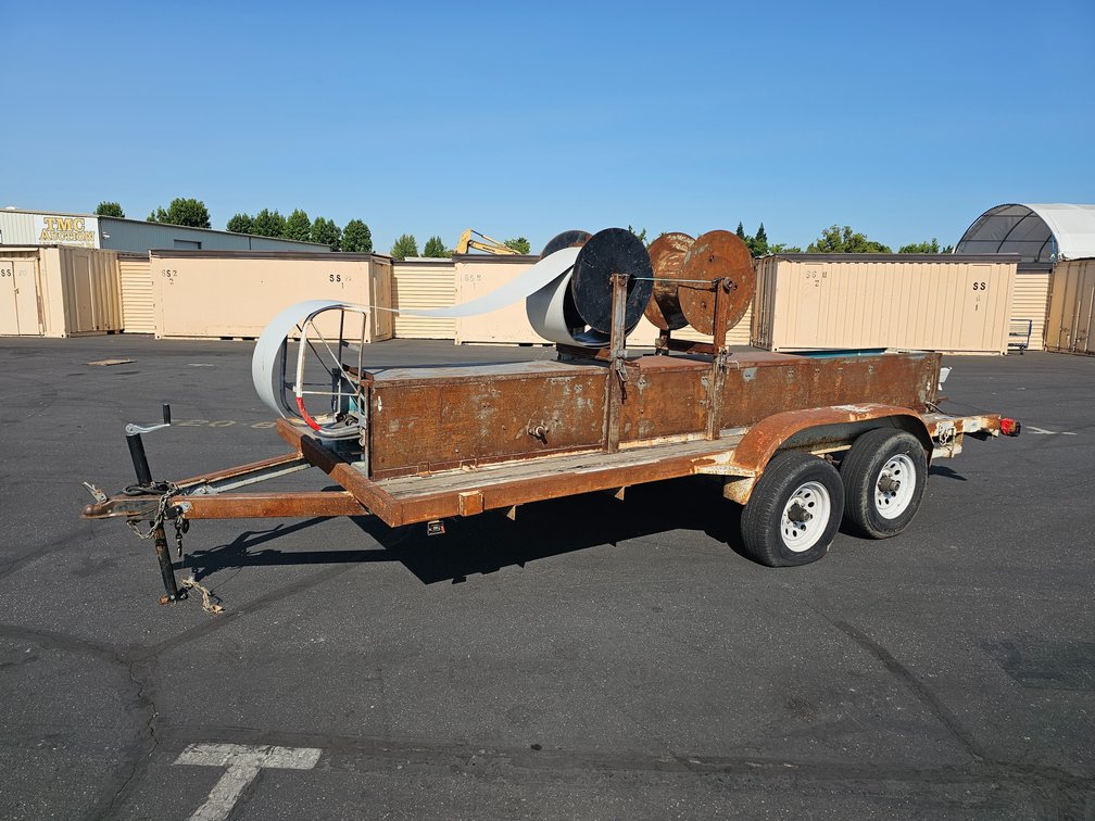 2004 Carsn 16' 4" T/A Utility Trailer w/ Gutter Machines, 10% Buyers Premium