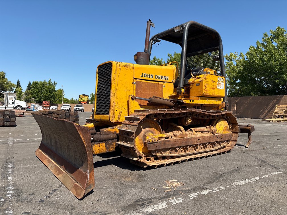 1983 John Deere 550 Crawler Dozer, 4320hrs, sn: T00550C385350