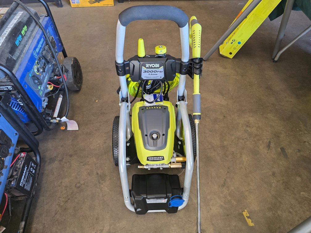 Ryobi 3000psi Electric Pressure Washer, inv #k0593