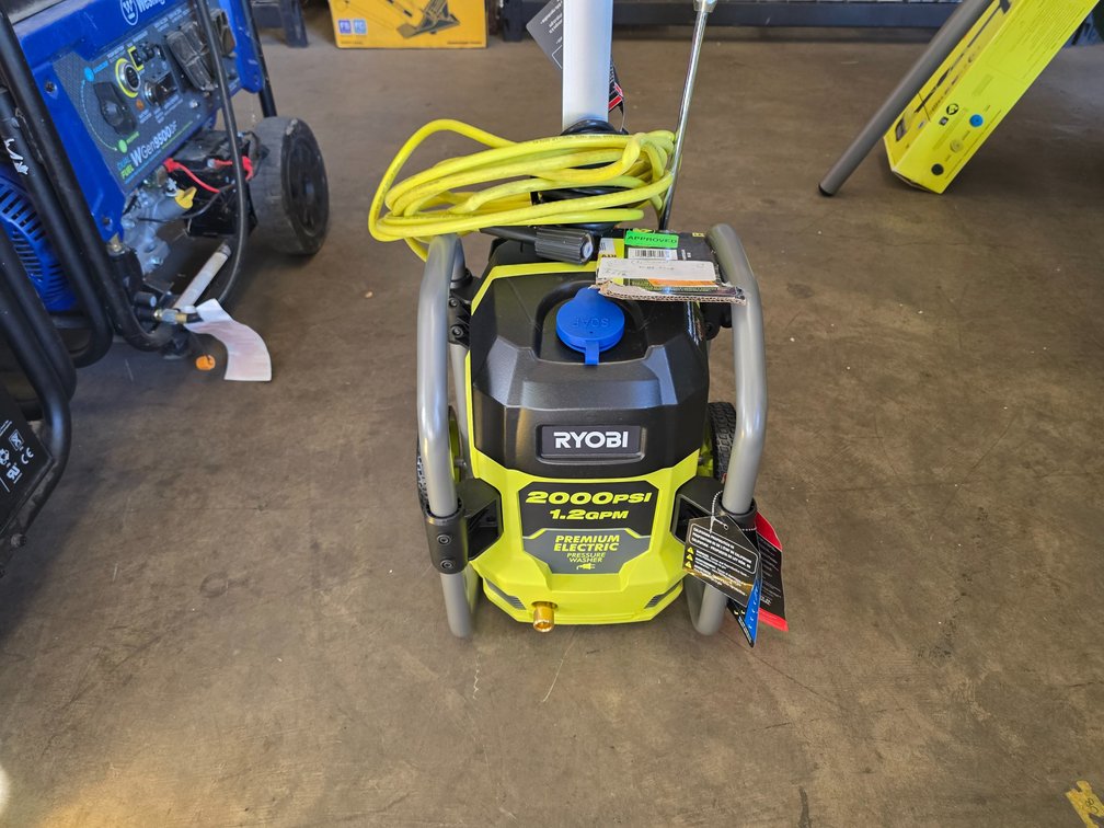 Ryobi 2000psi Electric Pressure Washer, inv #m080258