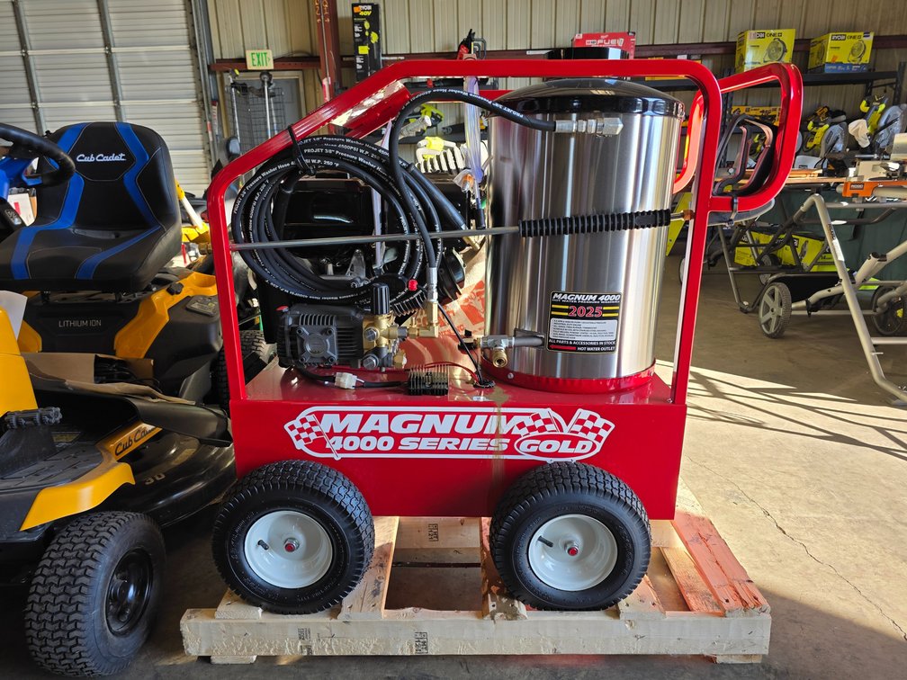 2025 Unused Magnum 4000 Series Hot Water Pressure Washer