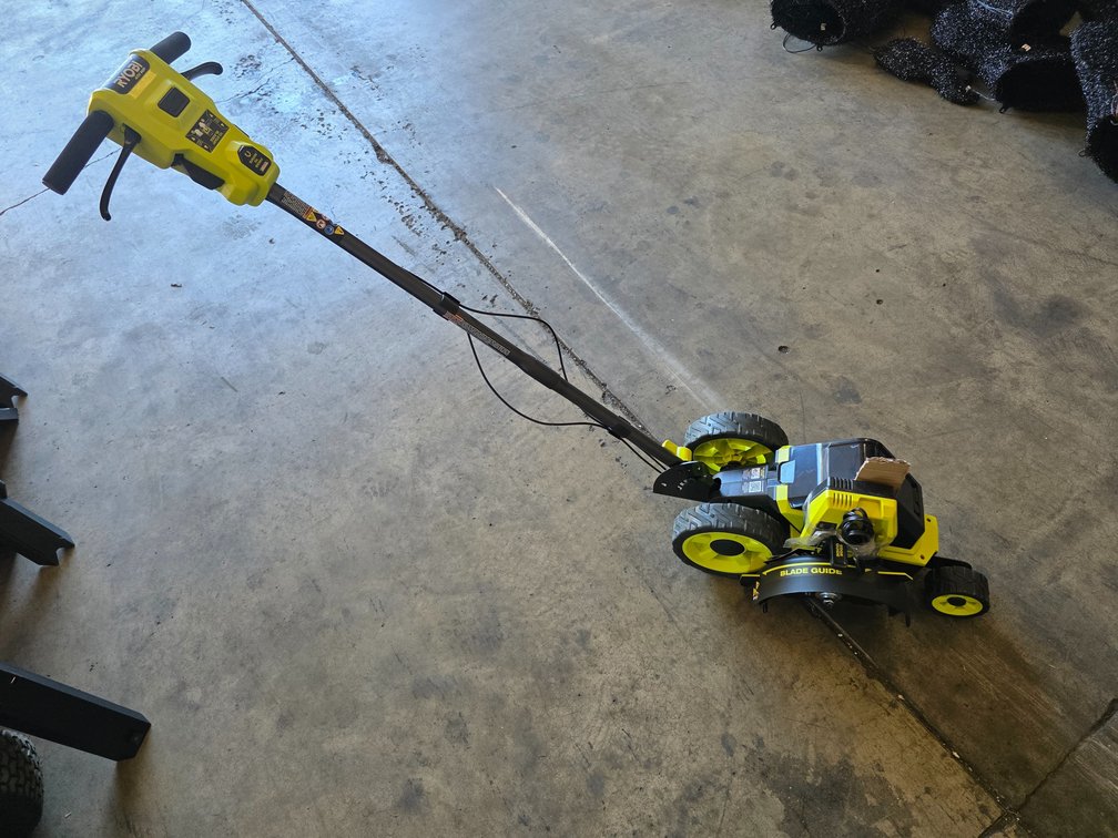 Ryobi 40v Lawn Edger Includes Battery And Charger, inv #m080361