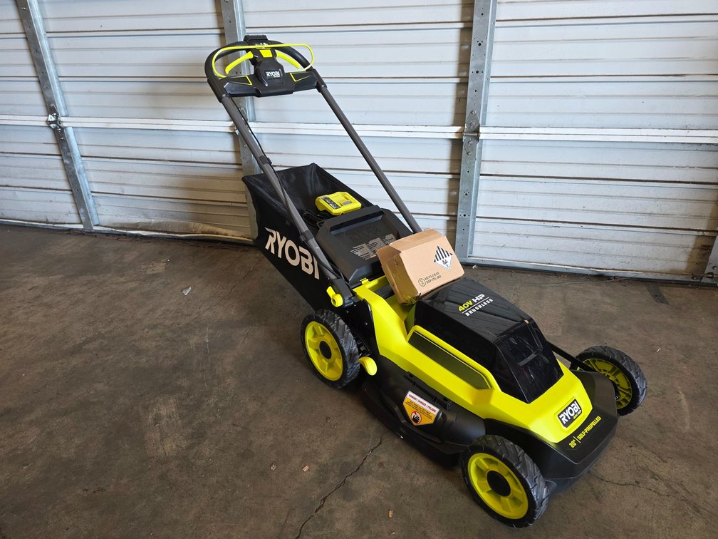 Ryobi 40v Cordless Lawn Mower Includes Battery And Charger, inv #00724