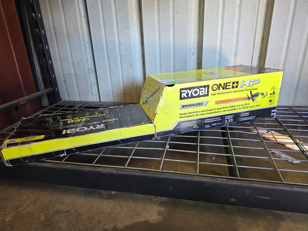 Ryobi 18v Cordless 22in Hedge Trimmer Includes Battery And Charger, inv #41527