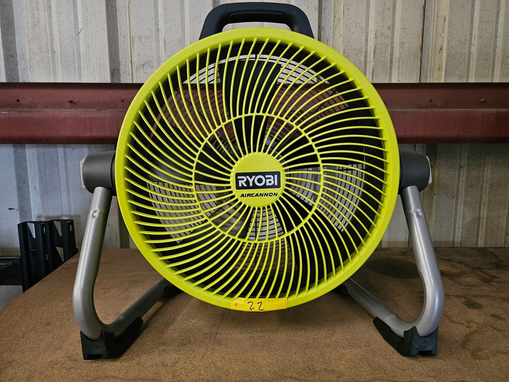 Ryobi 18V 14" Hybrid Air Cannon Fan TOOL ONLY