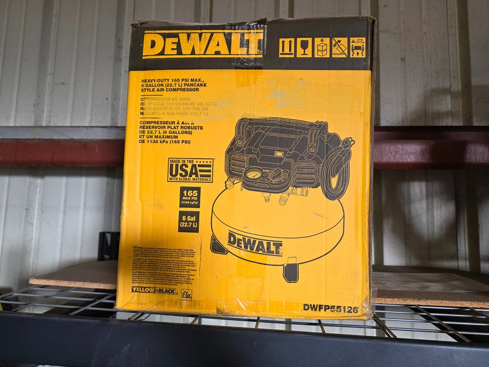 Dewalt 6gal Pancake Compressor