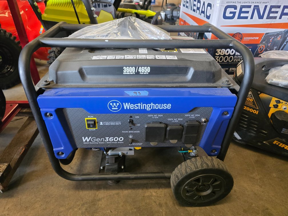 Westinghouse 3600watt Generator 