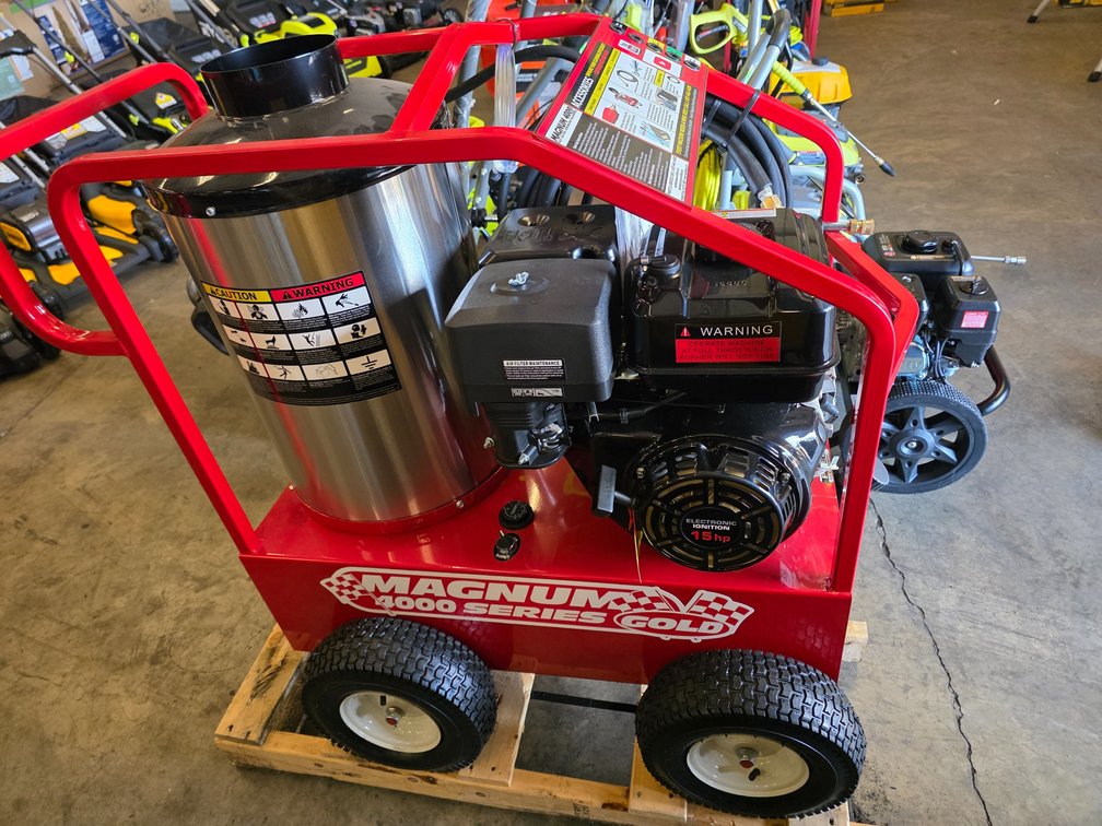 Unused Magnum 4000 Series Hot Water Pressure Washer
