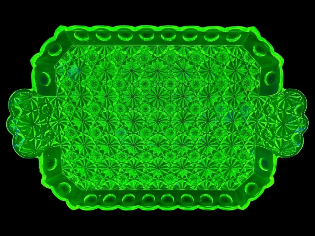 Image for Online Auction - Uranium Glass - Shipping Available