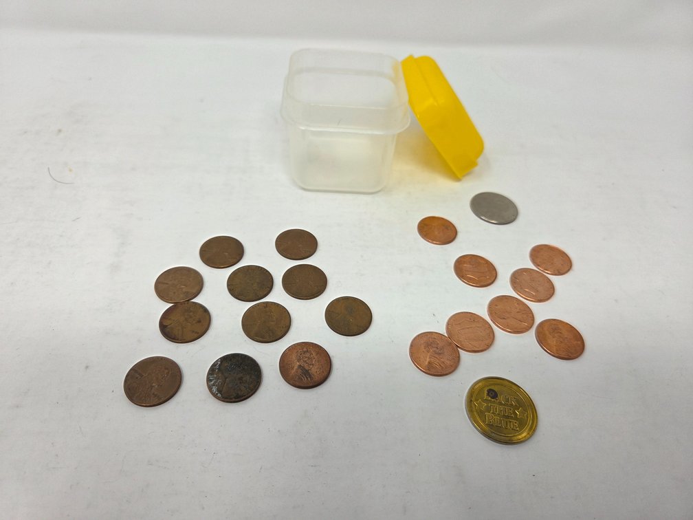 1920s 30s 40s and 50s Wheat Pennies and Newer Pennies