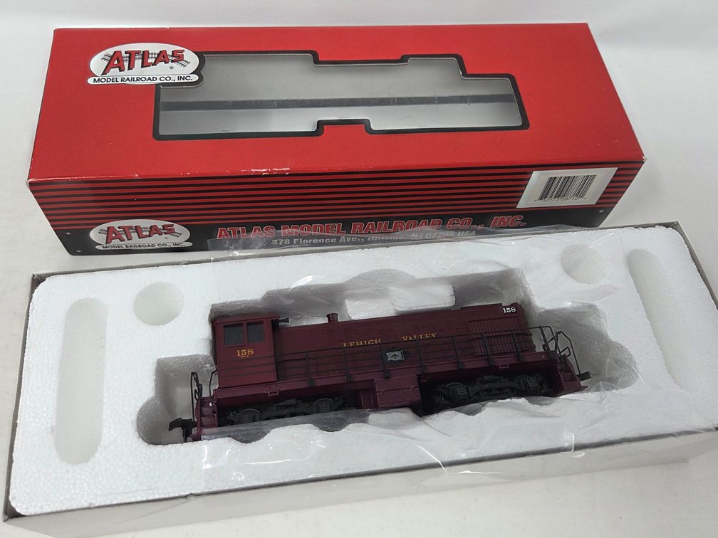 HO Scale Atlas Lehigh Valley #158 Locomotive