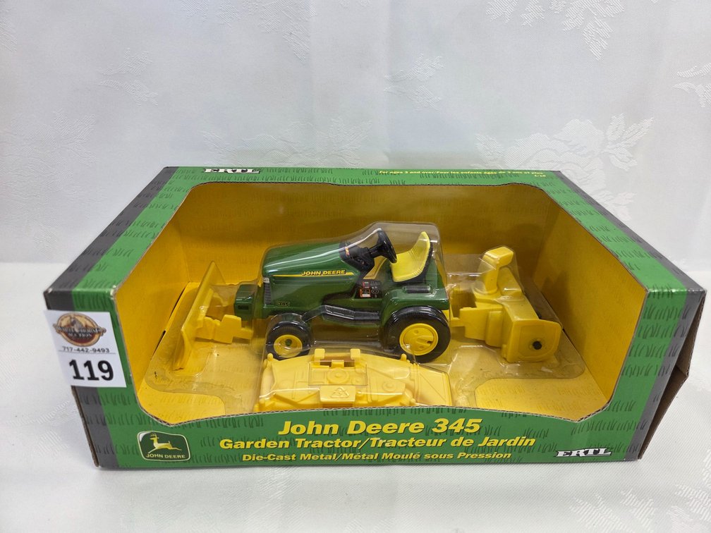 JD 345 Garden Tractor w/Attachments