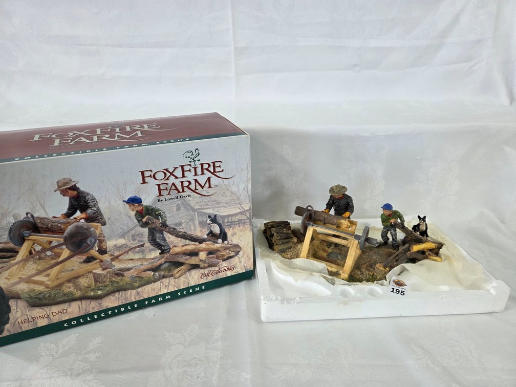 Foxfire Farm Collectible Farm Scene