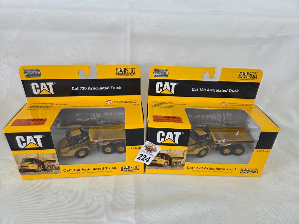 2-Norscot Cat 730 Articulated Trucks