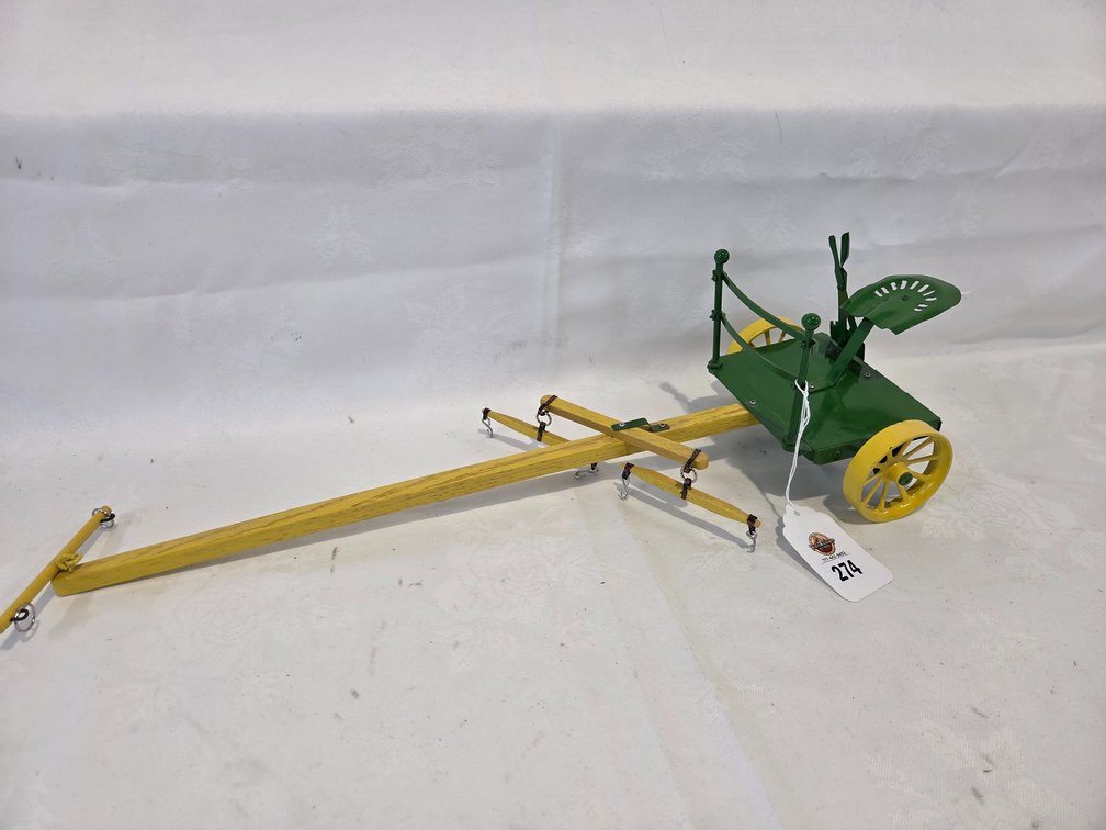 Custom 2-Horse JD Fore Cart 1/8 scale