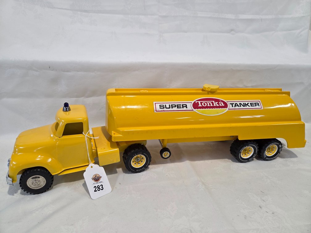 Pressed Steel Tonka Tanker Truck