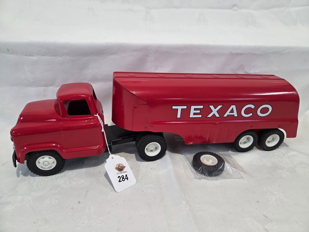 Pressed Steel Buddy L Texaco Truck