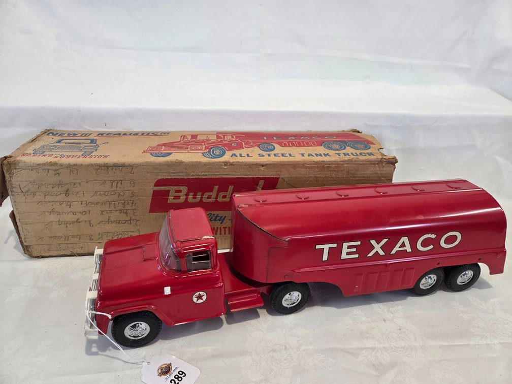 Pressed Steel Buddy L Texaco Truck