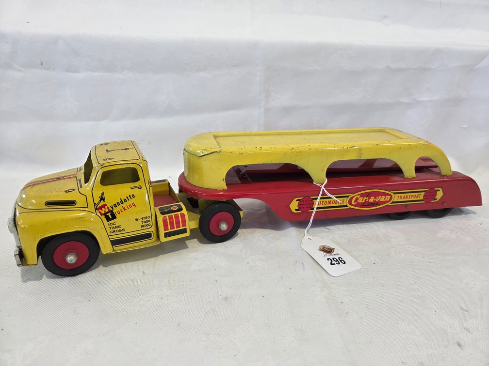 Pressed Steel Wyandotte Transport Truck