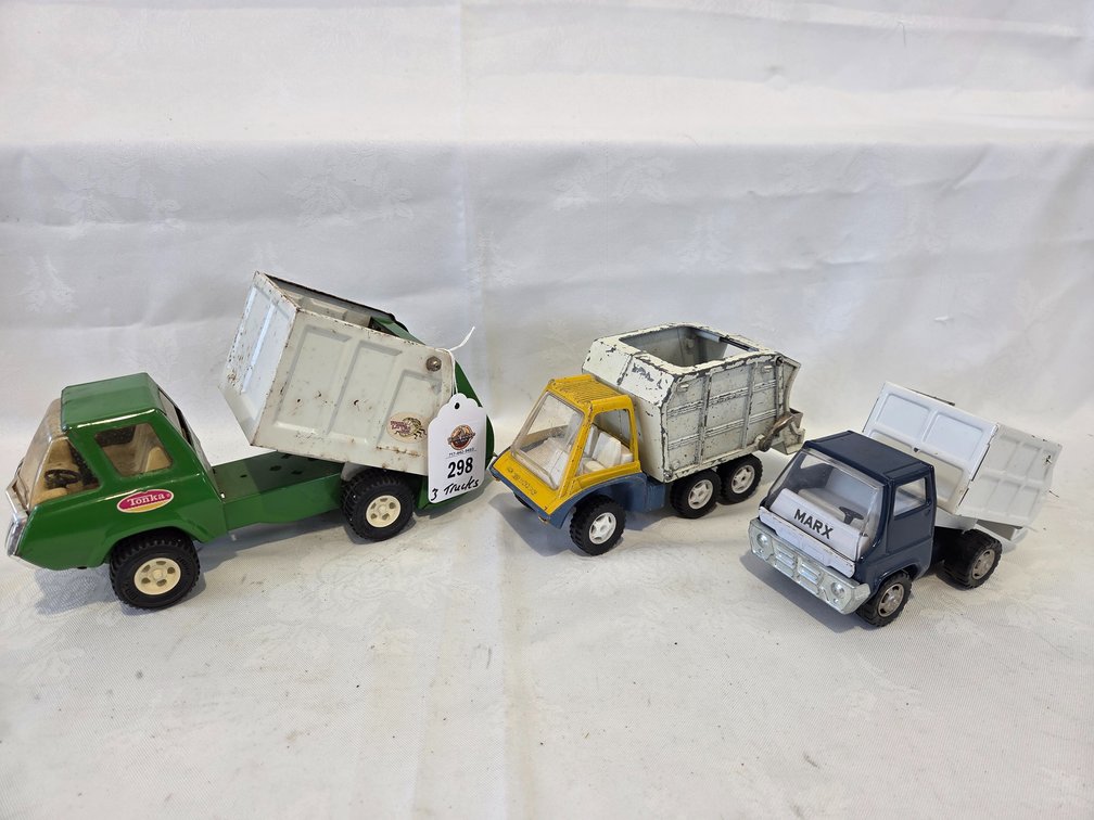 3-Trucks, Tonka-Hubley-Marx