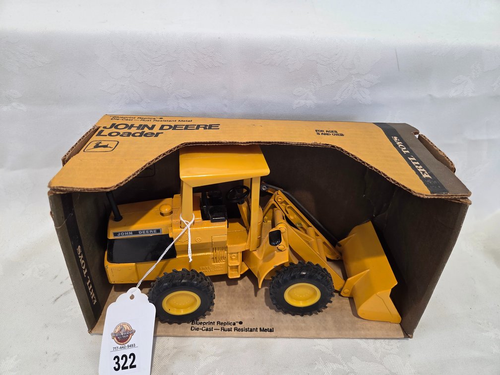 Ertl JD Loader Blue Print Replica