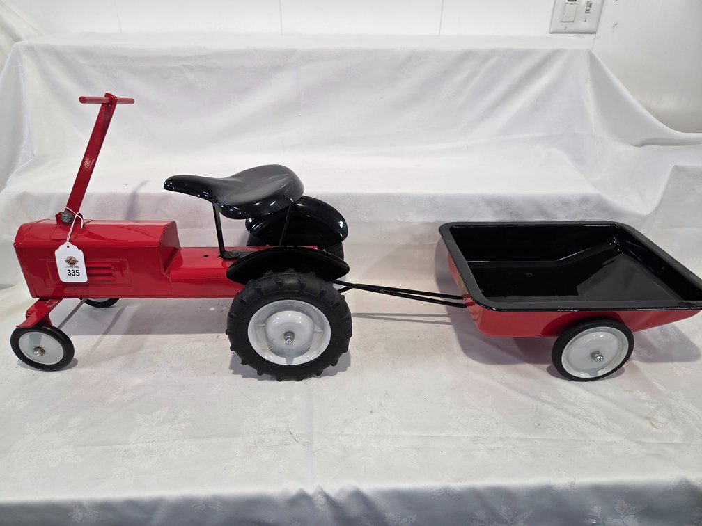 Custom Riding Tractor and Wagon