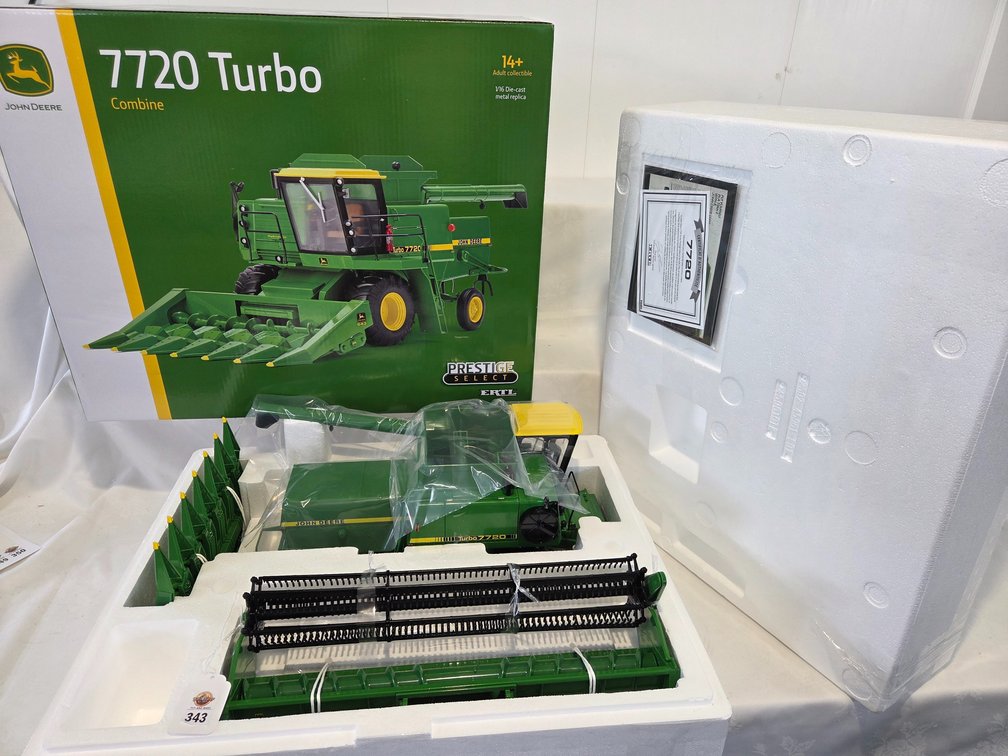 JD 7720 Turbo Combine (Yelow Top Version)Prestige Select