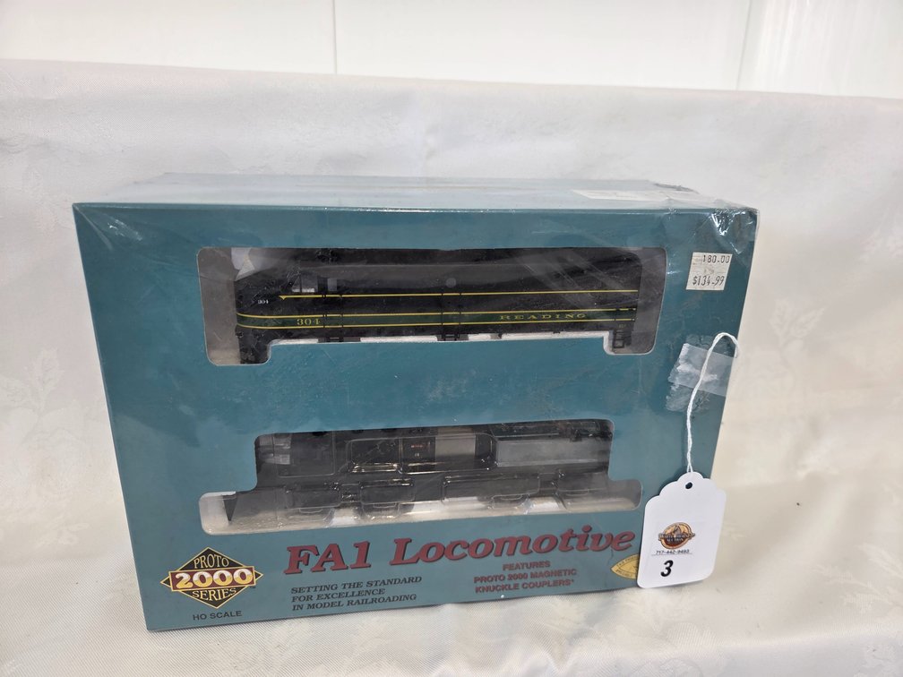 HO Scale FBI - FA1 Locomotives Proto 2000 Series