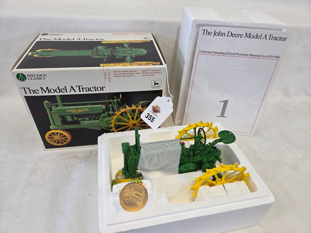 JD A Tractor on steel #1 Precision