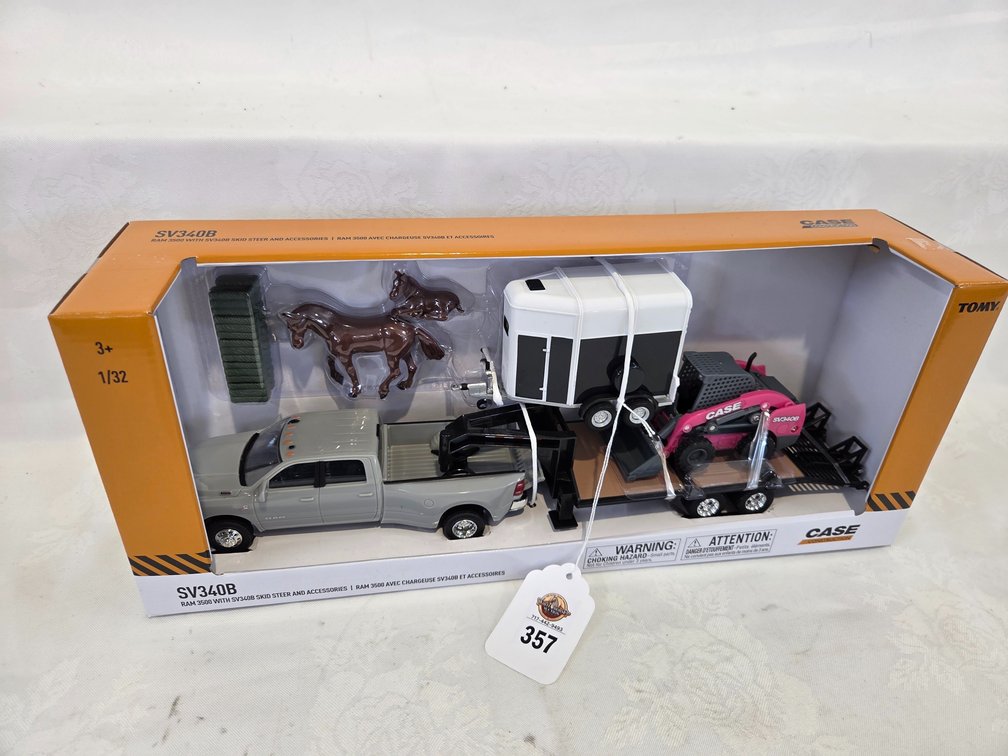 Ram 3500 w/Sv340B Case Skidloader and Accessories