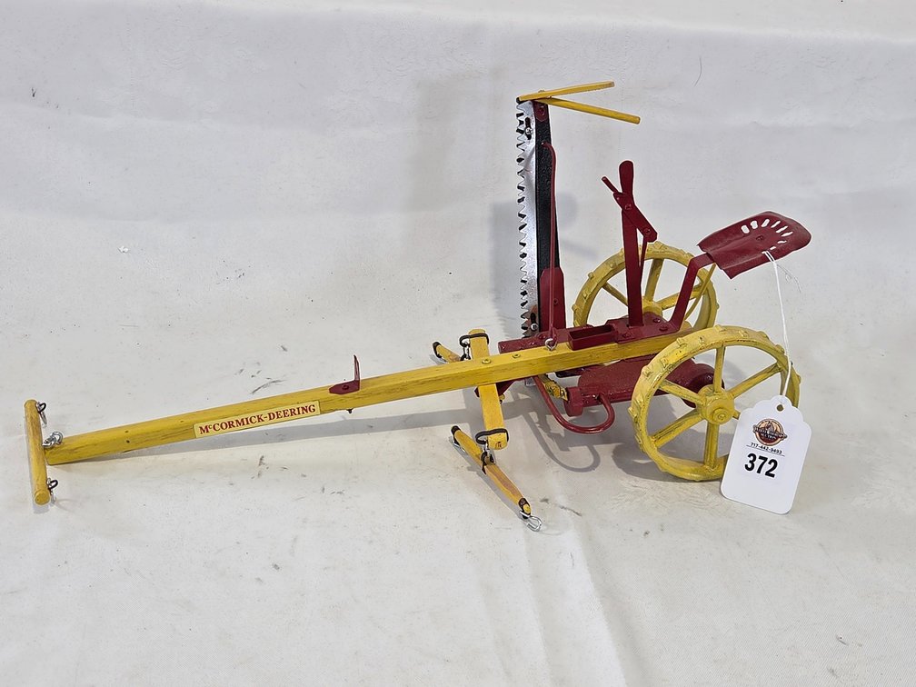 Custom McCormick-Deering 2-Horse Driven Sickle Bar Mower